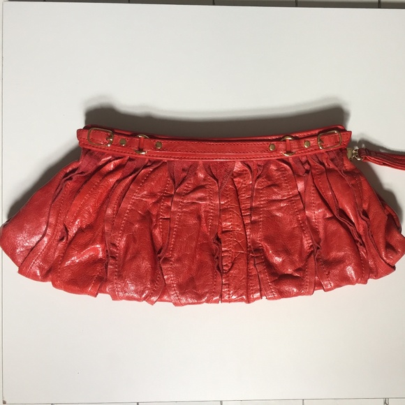 bebe Pleated Clutch - Picture 3 of 6